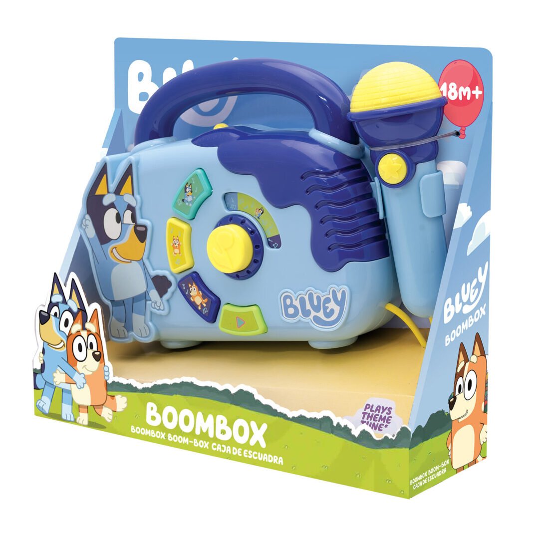 Bluey Βρεφικό Προσχολικό Παιχνίδι Ραδιόφωνο Boombox 18m+ - Image 6