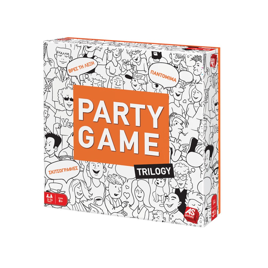 AS Games Επιτραπέζιο Παιχνίδι Party Game Trilogy Για Ηλικίες 8+ Χρονών Και 3-16 Παίκτες - Image 4