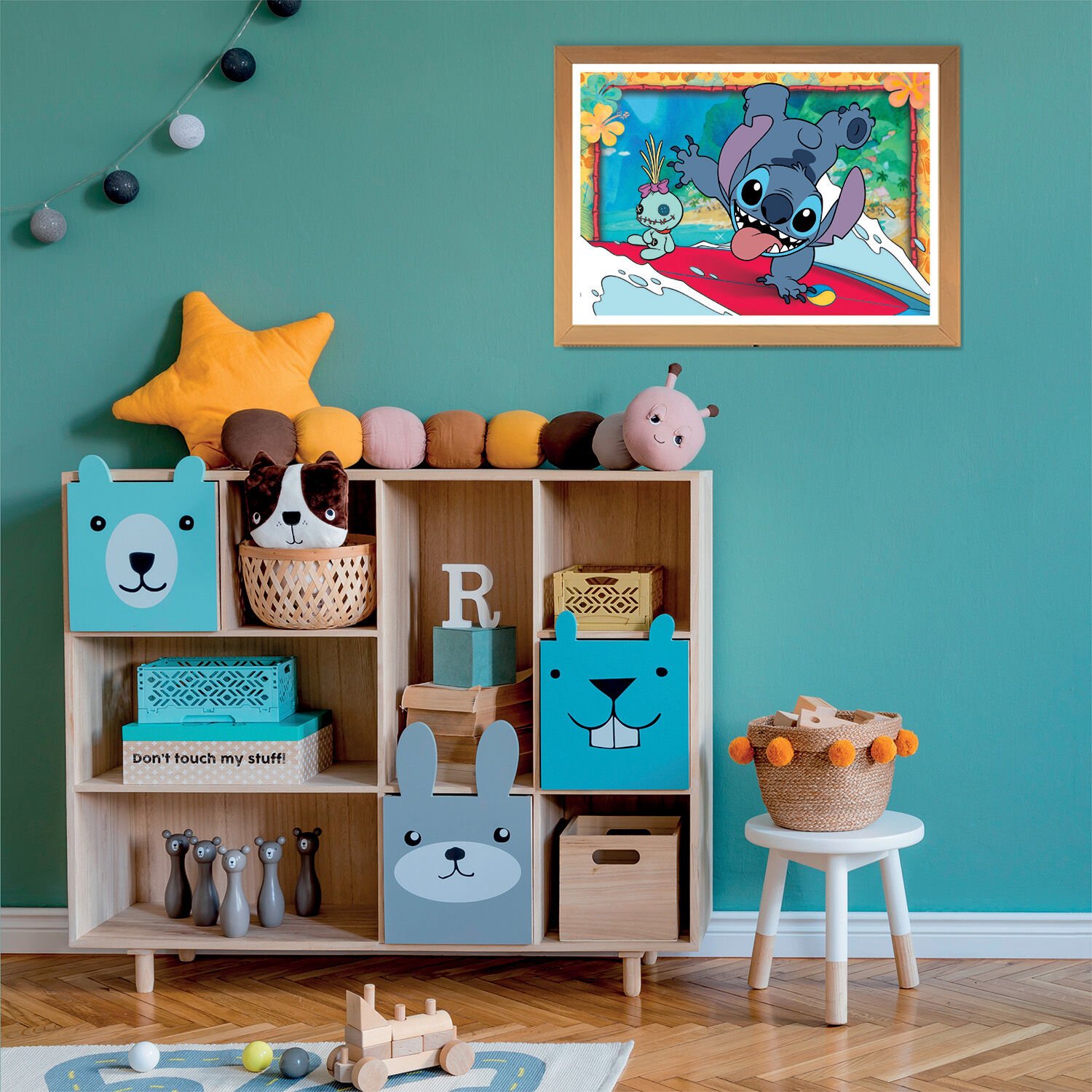 Clementoni Παιδικό Παζλ Super Color Disney Stitch 2x20 τμχ - Image 5
