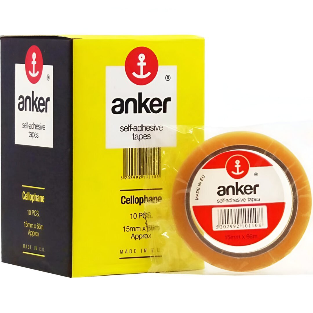 Σελοτέιπ Ζαχαροπλαστείου Anker Διάφανο 15mmx66m 1τεμ. - Image 3