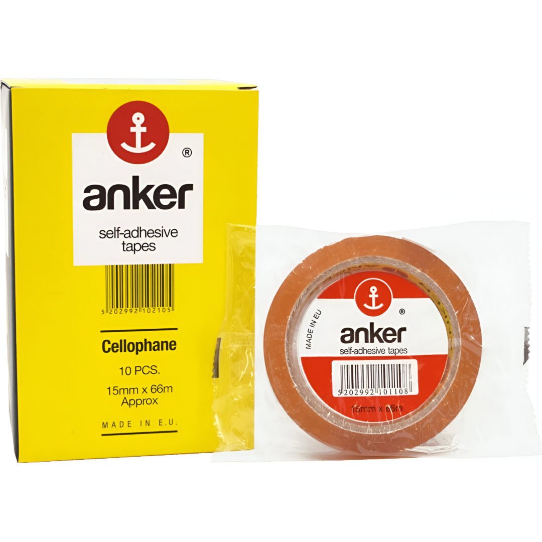 Σελοτέιπ Ζαχαροπλαστείου Anker Διάφανο 15mmx66m 1τεμ.