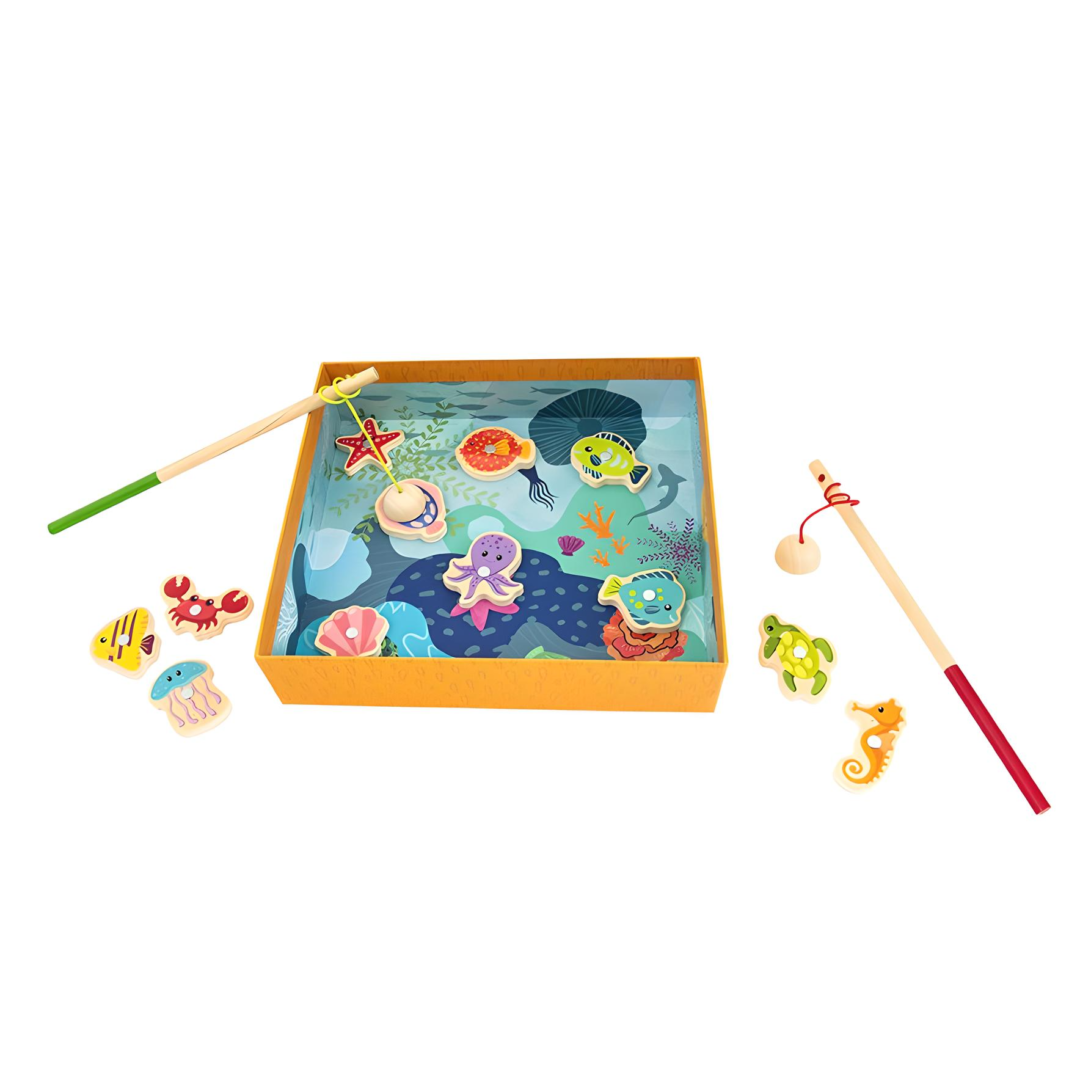 AS Magnet Box Θαλάσσια Ζωάκια 12 Εκπαιδευτικοί Ξύλινοι Μαγνήτες Για 2+ Χρονών - Image 6