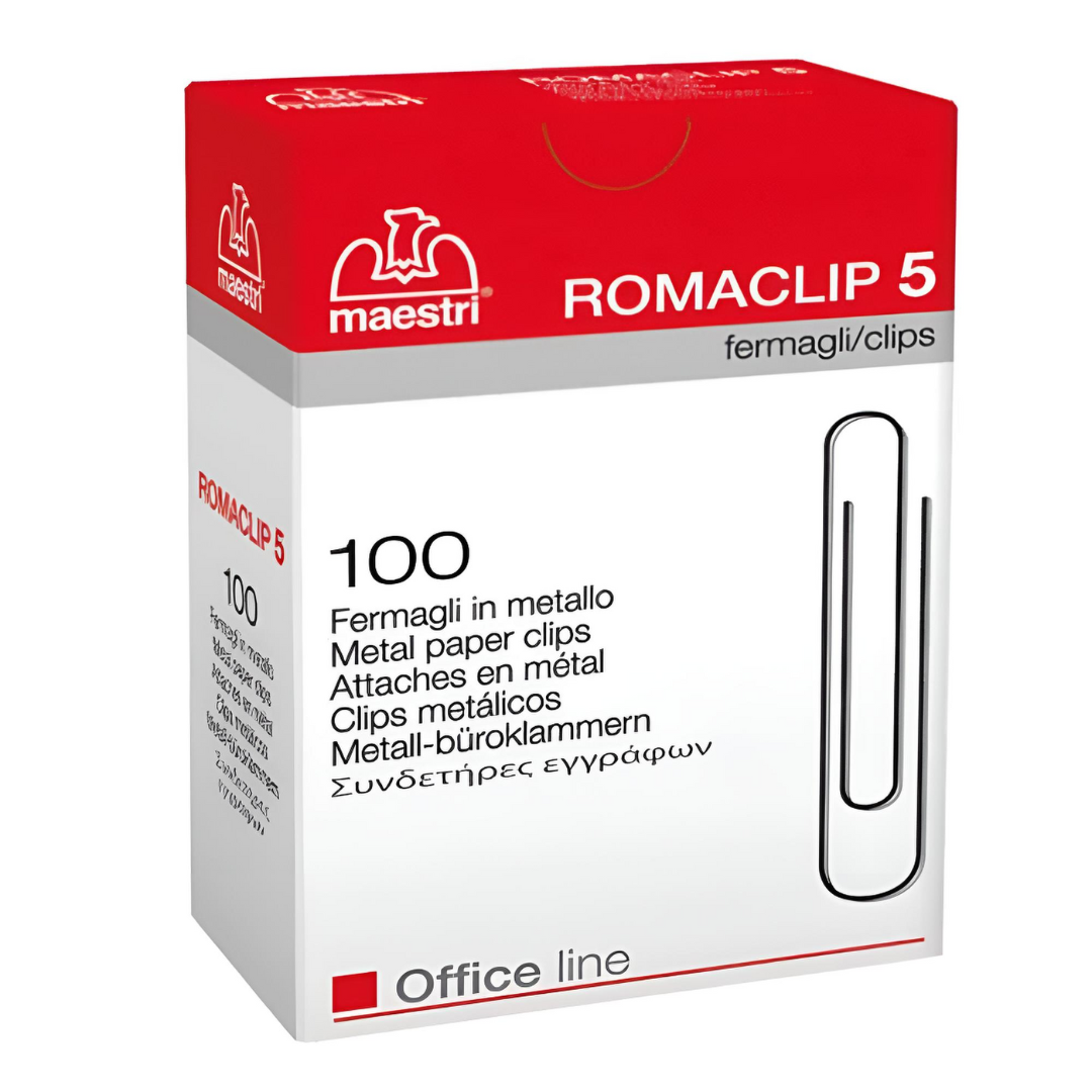 Συνδετήρες No 5 Romaclip Maestri