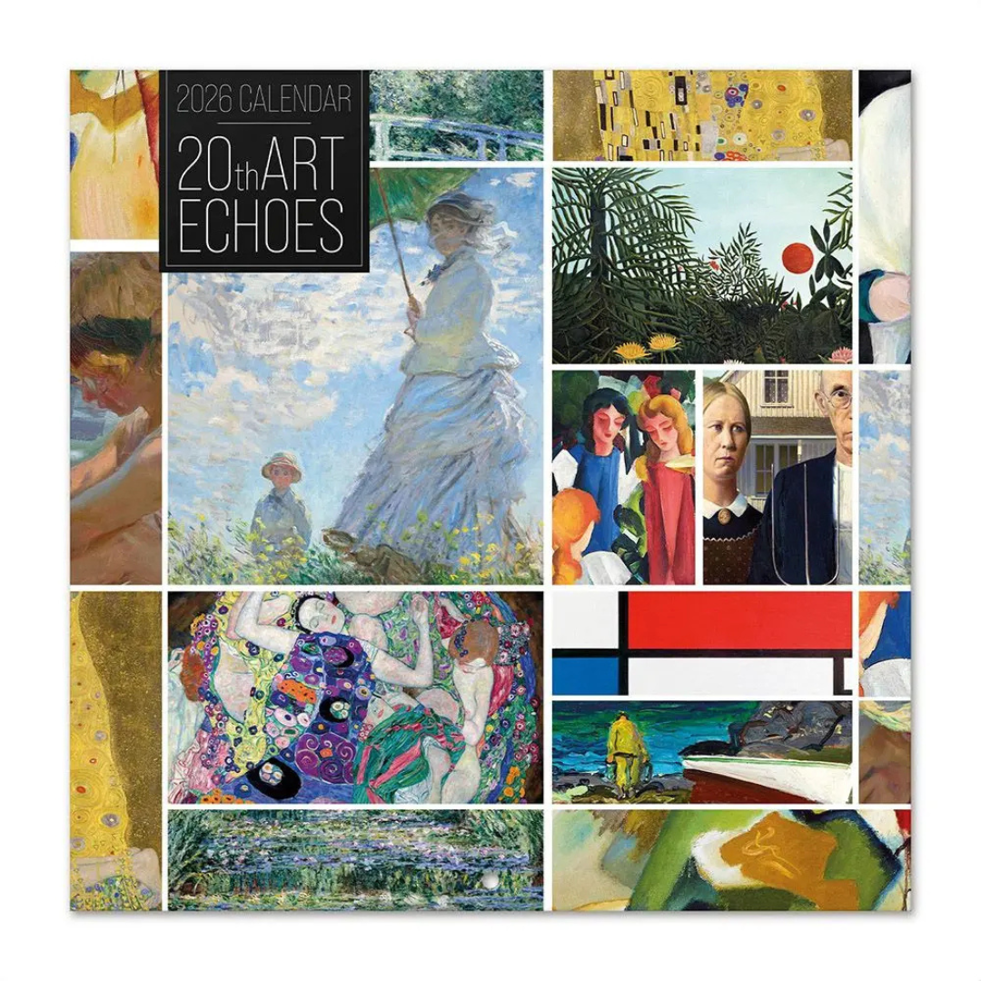 Ημερολόγιο Τοίχου 2026 30X30εκ 20TH ART ECHOES