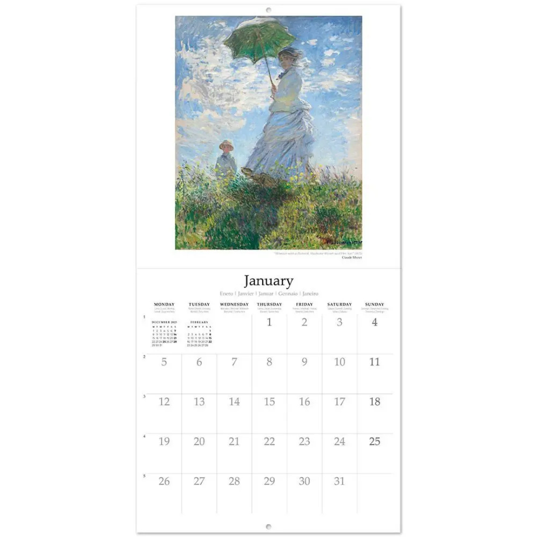 Ημερολόγιο Τοίχου 2026 30X30εκ 20TH ART ECHOES - Image 4