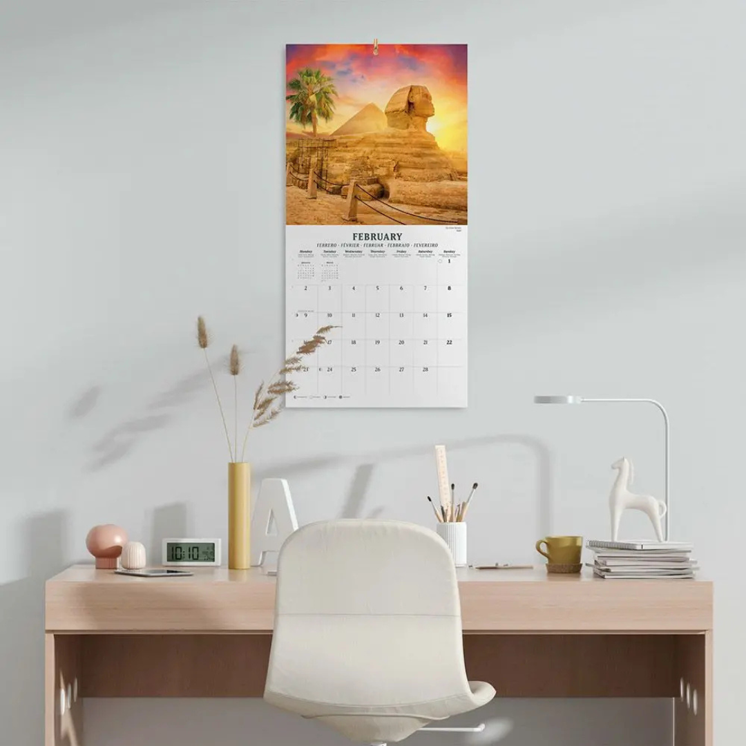 Ημερολόγιο Τοίχου 2026 30X30εκ BEAUTIFUL PLACES - Image 4