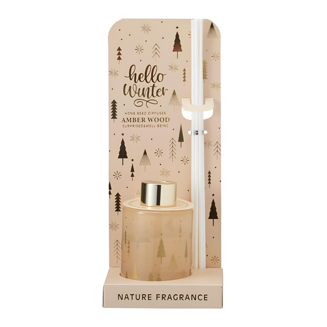 Αρωματικό χώρου diffuser Χριστουγεννιάτικο Amber Wood 100ml
