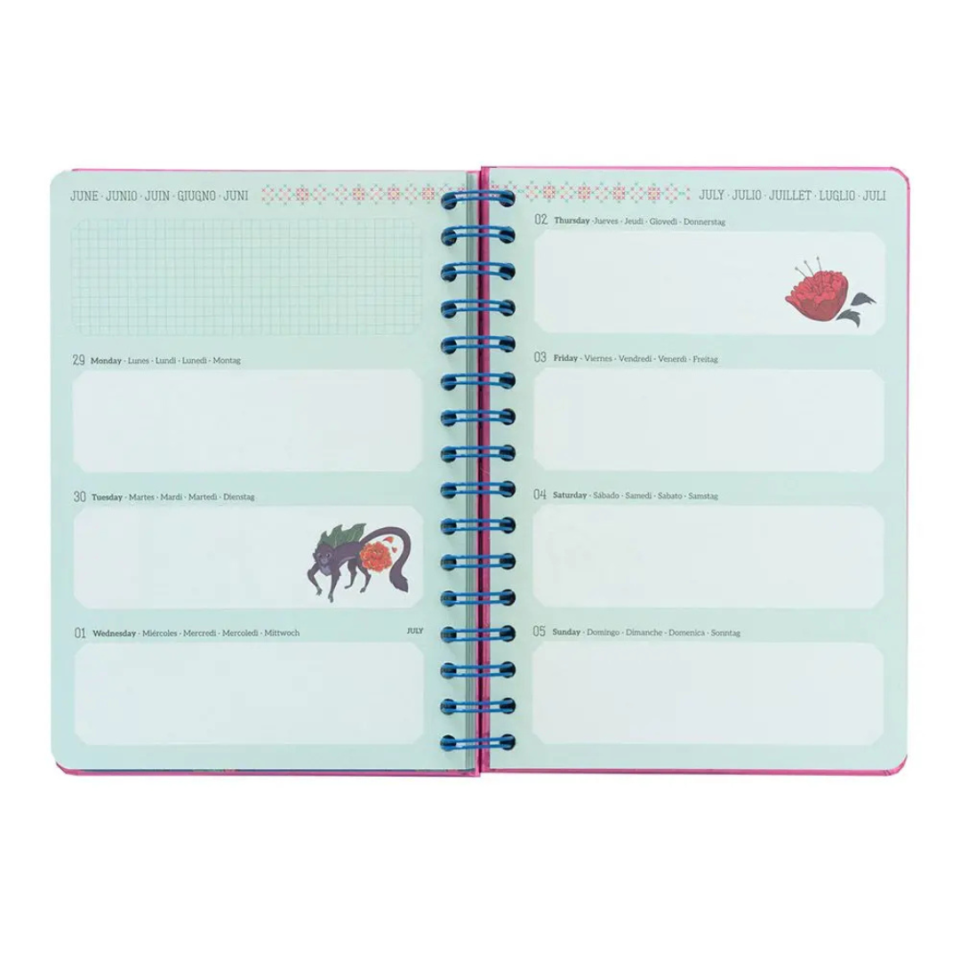 Ημερολόγιο 2026 Εβδομαδιαίο 15Χ21/A5 FRIDA KAHLO - Image 3