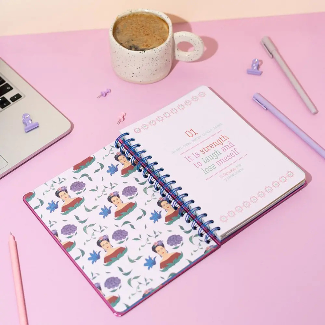 Ημερολόγιο 2026 Εβδομαδιαίο 15Χ21/A5 FRIDA KAHLO - Image 4