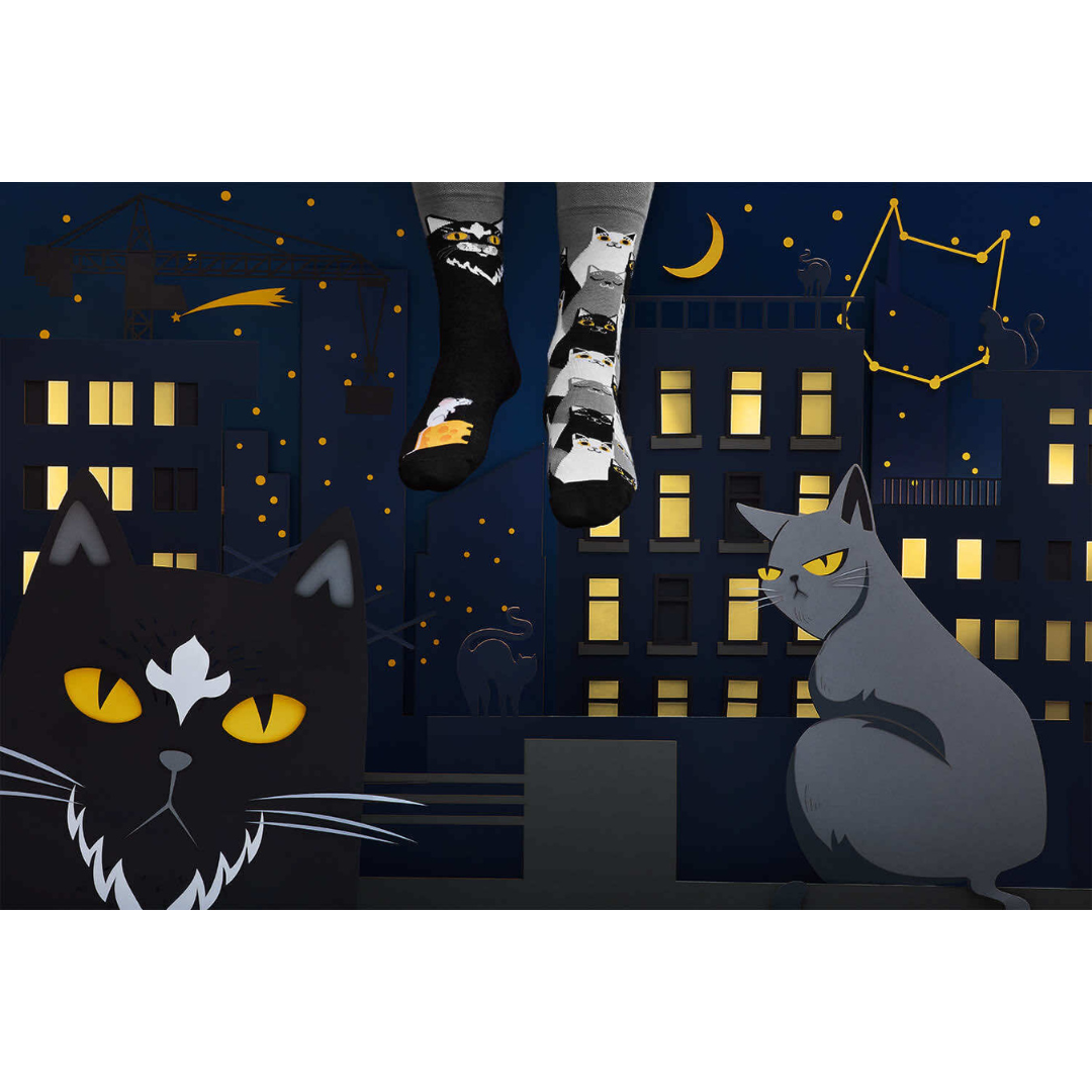 BLACK CAT – Many Morning Κάλτσες - Image 3