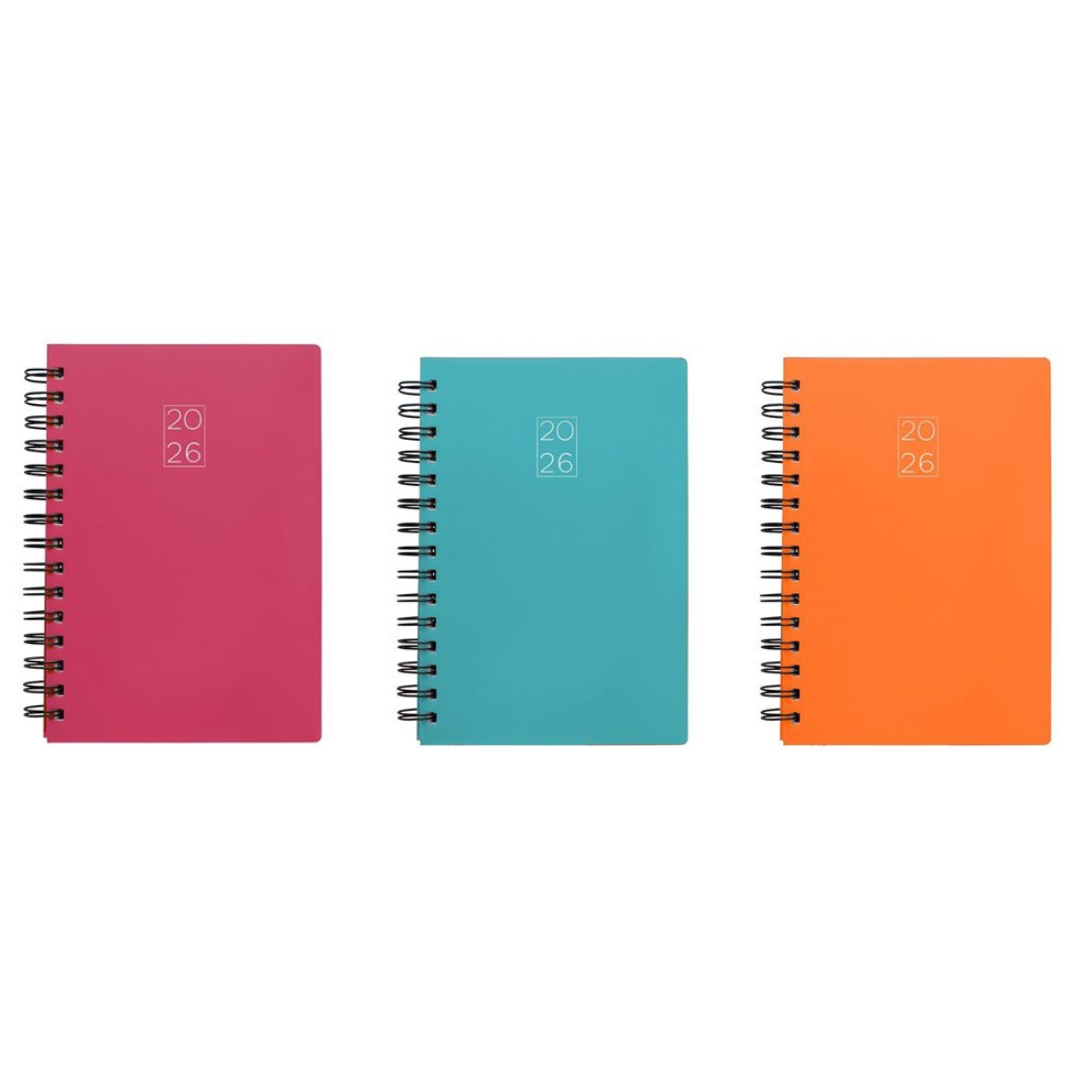 Ημερολόγιο Ημερήσιο 2026 Spiral PP 14x21