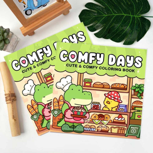 Alternative view of Colouring book Βιβλίο χρωματισμού Μέρες- Comfy Day Cute & Comfy