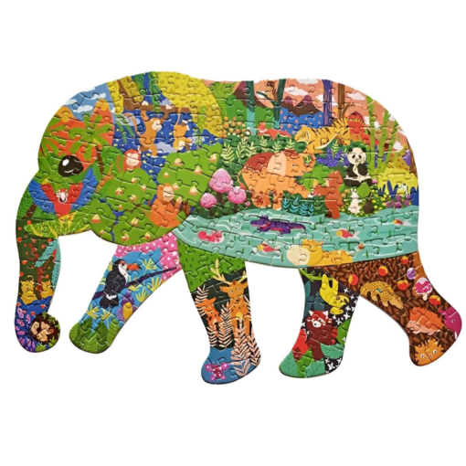 Alternative view of Παζλ "Ελέφαντας" με κοπτικό, 47x33εκ., 200 τεμαχίων