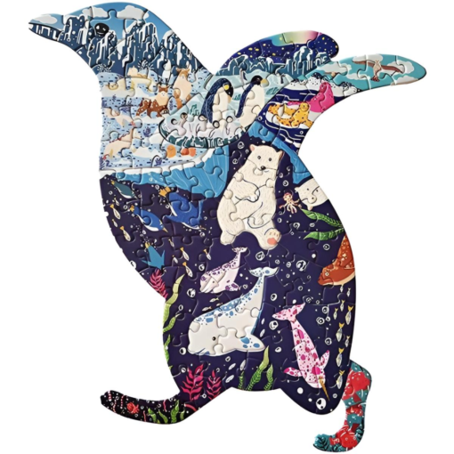 Alternative view of Παζλ "Πινγκουίνος" με κοπτικό, 31x34εκ., 100 τεμαχίων