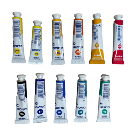 Alternative view of Giotto Extra Fine Τέμπερα 12ml