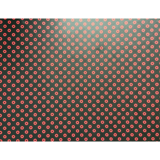 Alternative view of Χαρτόνι Δύο Όψεων "πουά κόκκινο-μαύρο" 50x70εκ.